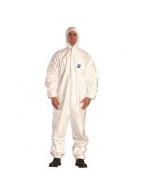 Tyvek Classic kapucnis, antisztatikus overall, vegysz. és radioa. részecskék ellen XL-es 