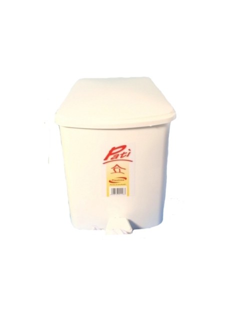 Hulladékgyűjtő kuka pedálos 6L E-252