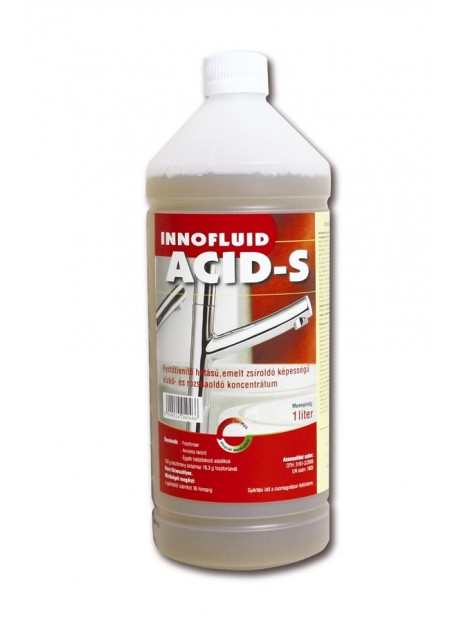 Innofluid Acid-SX 1L vízkő- és rozsdaoldó szer